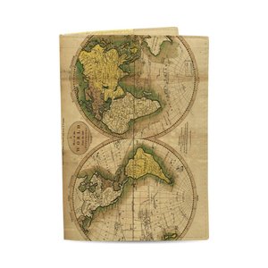 Обкладинка на загранпаспорт, паспорт книжка - Карта світу